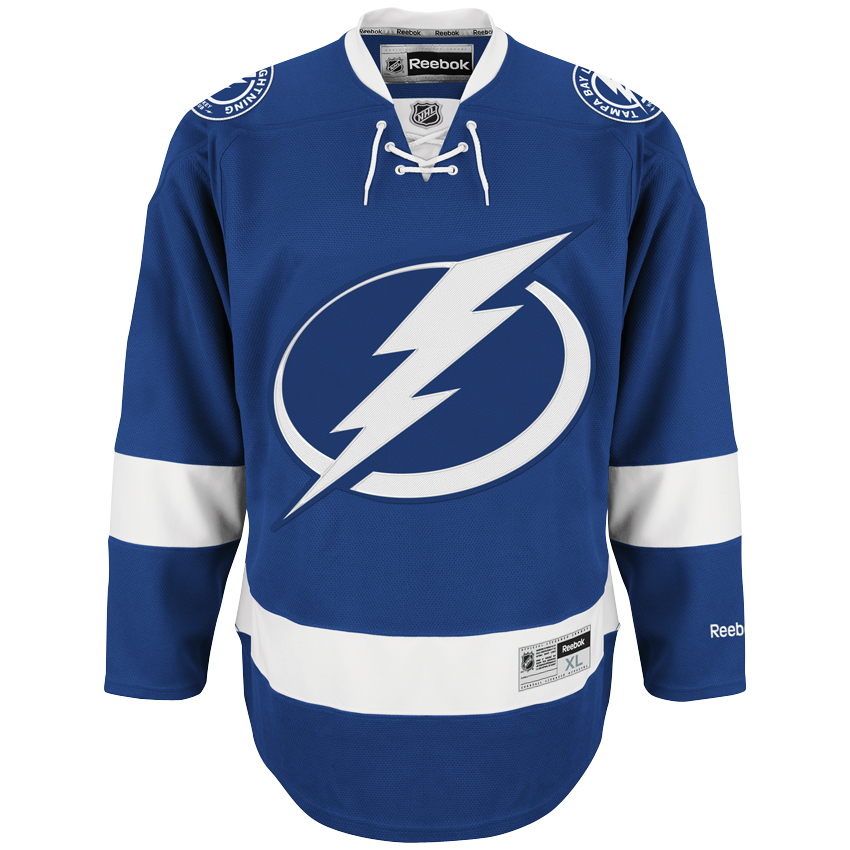 tampa bay lightning custom jersey